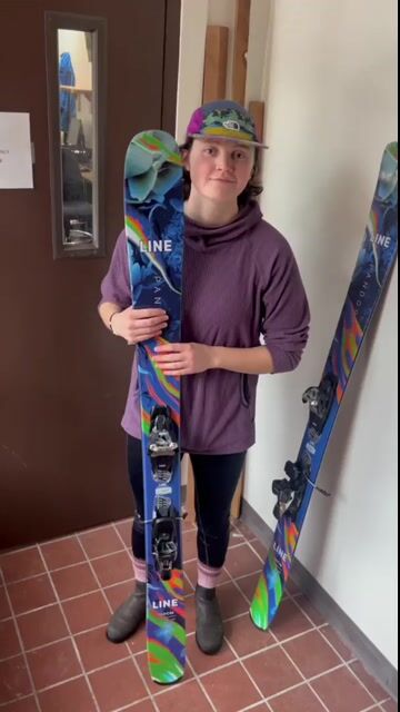 Line Pandora 104 Skis · Women's · 2024 · 165 cm