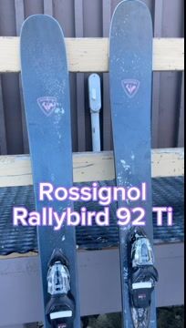 Rossignol Rallybird 92 Open Skis · Women's · 2024 · 154 cm