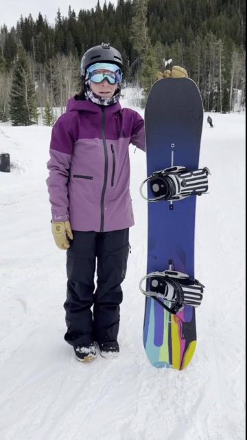 Burton Feelgood Flying V Snowboard · Women's · 2024