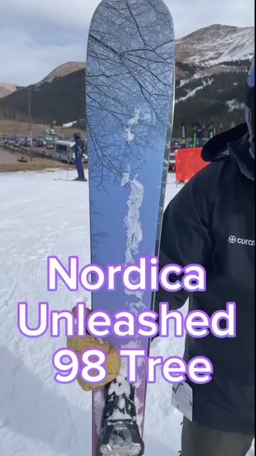 Nordica Unleashed 98 Tree Skis · 2024 · 156 cm