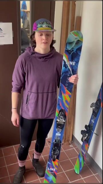 Line Pandora 104 Skis · Women's · 2024 · 165 cm